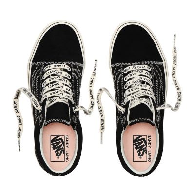 Vans Sandy Liang Old Skool - Kadın Spor Ayakkabı (Beyaz)